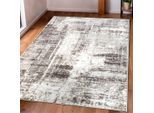 Teppich OTTO HOME "Salsa" Gr. 3, beige (sand), B:120cm H:9mm L:180cm, Kunstfaser, Teppiche, Teppich, mit besonders weichem Flor, Kurzflor, im Vintage-Look, dichte Qualität