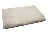 Duschtuch DYCKHOFF "Opal", beige (leinen), B:70cm L:140cm, Frottier, Frottier, Handtücher, Duschtuch, mit formstabiler Borte