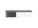 VidaXL Vogelkäfig für draußen 1,12 m, 6,4 m, 1,41 m