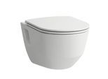 Laufen Pro Packs WC mit WC-Sitz H8669540000001 36x53cm, spülrandlos, weiß