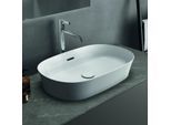 Ideal Standard Ipalyss Aufsatzschale E1397MA 60 x 38 x 14,5 cm, mit Überlauf, ohne Hahnloch, weiß Ideal Plus