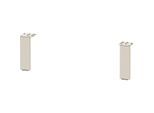Duravit Brioso Sockelfuß BR979309191, 2 Stück Taupe lackiert