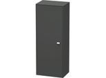 Duravit Brioso Halbhochschrank BR1341L1049 Individual, Tür links, chrom/Graphit matt