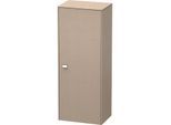 Duravit Brioso Halbhochschrank Individual 91-133cm BR1341R1075, Leinen, Tür rechts, Griff Chrom