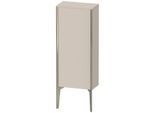 Duravit XViu Halbhochschrank XV1305LB191 40x24x89cm, champagner matt, Tür links, taupe matt