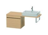 Duravit DuraStyle Waschtisch-Unterschrank DS532303030 60 x 47,8 cm, Eiche natur, für Konsole, 1 Auszug