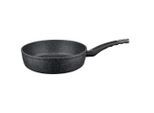 ELO Schmorpfanne Granit Evolution, Schwarz, Metall, rund, antihaftbeschichtet, Kochen, Pfannen, Bratpfannen