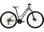 Crossrad KROSS "Evado 3.0" Gr. 48, grau (grau, schwarz), Fahrräder, Damen, 48cm, 28 Zoll (71,12cm) hinten: 28 Zoll (71,12cm), Crossrad