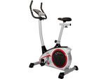 Ergometer CHRISTOPEIT SPORT "AL 2" Gr. 1, silber (silberfarben), Heimtrainer, ohne Unterlegmatte, Ergometer, 150 kg max. Benutzergewicht, Fahrrad, 24 Widerstandsstufen, B:59cm H:134cm L:96cm, Topseller