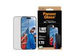 CARE BY PANZERGLASS Displayschutzglas "2-Way Privacy Ultra-Wide Fit Screen Protector", transparent, B:11cm H:1cm T:19,5mm, Displayfolien, Displayschutzfolie, Schutzfolie, Bildschirmschutz, kratz- & stoßfest, Displayschutzglas