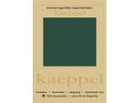 Spannbettlaken KAEPPEL "Spannbettlaken Biber", grün, L:200cm, Biber, Obermaterial: 100% Baumwolle, Bettlaken, Spannbettlaken, 100% Baumwolle, kuschelig weich ideal für Winter