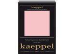 Spannbettlaken KAEPPEL "Single Jersey Mako Elasthan", rosa (hellrosa), L:200cm, Jersey-Elasthan, Obermaterial: 97% Baumwolle, 3% Elasthan, Bettlaken, Spannbettlaken, aus 97% Baumwolle und 3% Elasthan