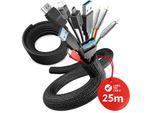 LTC CABLE TUBE 25 Schwarz - 25 m