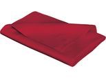 Betttuch FLEURESSE "Colours", rot (bordeaux), B:220cm L:260cm, Mako-Satin, Obermaterial: 100% Baumwolle, Bettlaken, Betttuch, offenes Bettlaken