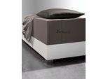 Spannbettlaken FLEURESSE "Comfort XL", braun (espresso), 1 Stk., Mako-Jersey, 140x200 140x210 140x220 150x200 150x210 150x220 160x200 160x210 160x220 40cm, Mako-Jersey, Obermaterial: 96% Baumwolle, 4% Elasthan (LYCRA), Bettlaken, Spannbettlaken, Mako-Jersey, für Matratzen bis 40 cm Höhe, Bettlaken, Spannbetttuch