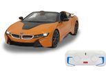 RC-Auto JAMARA "BMW i8 Roadster 1:12 - 2,4 GHz, orange", orange, Fernlenkfahrzeuge, KinderB:19cm H:11cm T:39cm, Kunststoff, B:19cm H:11cm T:39cm