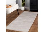 Teppich AYYILDIZ TEPPICHE "SAHARA 1112", beige, B:80cm H:12mm L:250cm, Polypropylen, Teppiche, Teppich, Läufer, Pflegeleicht / Strapazierfähig / Trend Colors/ Wohnzimmer