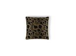 Kissenbezüge PHILIPP PLEIN "Jacquard Cushion Chains 40x40", 0294, schwarz, lightgold, 1 Stk., Viskose,Baumwolle,Polyester, Viskose;Baumwolle;Polyester, Obermaterial: 40% Viskose, 35% Baumwolle, 25% Polyester, Kissenbezüge