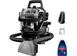 BISSELL Wasch-Sauger "3697N, SpotClean HydroSteam™ Select, mit Dampf, Dual-Tank", schwarz, B:39cm H:36,8cm T:32cm, Mehrzwecksauger, 15kPa, reinigt Flecken auf Teppich, Polster,Treppe, Autositz, Fliese