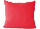 Kissenbezug PRIMERA "Primera Mako-Feinjersey Kissenbezug im Doppelpack", rot, B:80cm L:80cm, Feinjersey, Obermaterial: 100% Baumwolle, Kissenbezüge, Kissenbezug, In vielen Uni-Tönen