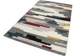 Wollteppich ESPRIT "Natham Kelim ESP-6012" Gr. 2, bunt (multi), B:80cm H:8mm L:150cm, Wolle, Teppiche, reine Wolle, Wohnzimmer
