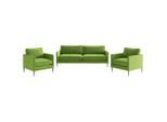 Livetastic , Grün , Textil , 210x80x84 cm , Made in EU , planbar, Rücken echt, individuell planbar , Wohnzimmer, Sofas & Couches, Sofas, Weitere Sofas
