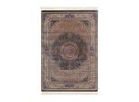 Wecon Home , Blau, Braun, Beige , Textil , orientalisch , rechteckig , 250x340 cm , Textiles Vertrauen - Oeko-Tex®, Hohenstein, AZO-frei, Oeko-Tex® Standard 100 , für Fußbodenheizung geeignet, in verschiedenen Größen erhältlich, UV-beständig, lichtunempfindlich, pflegeleicht, strapazierfähig, leicht zusammenrollbar ,
