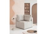 Mid.you , Taupe, Beige , Textil , 91x94x91 cm , Made in EU , Wohnzimmer, Sofas & Couches, Sofas, Weitere Sofas, Modulare Sofas