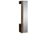 Mid.you , Alteiche , Glas, Holzwerkstoff , 2 Fächer , 40x184x35 cm , FSC MIX , Typenauswahl , Garderobe, Garderobenschränke