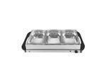 Silva Homeline , Schwarz, Edelstahlfarben , Metall , 2,5 l , rechteckig , 64x14x36.4 cm ,