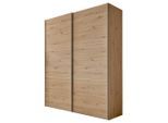 Mid.you , Eiche Artisan , Holzwerkstoff , 8 Fächer , 2 Schublade(n) Schubladen , 200x222x68 cm , Lga, Goldenes M, BQ - Bündnis für Qualität, Made in Germany , in verschiedenen Größen erhältlich, in verschiedenen Holzdekoren erhältlich , Schlafzimmer, Kleiderschränke, Schwebetürenschränke