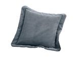 Mid.you , Blaugrau , Textil , Füllung: Schaumstoff, Silikon,Schaumstoff, Silikon , quadratisch , 70x12x70 cm , hochwertige Qualität , Heimtextilien, Wohntextilien, Kissen, Zierkissen