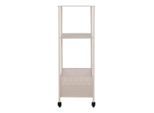 Möbelix , Beige , Metall , 35x106x35 cm , Ordnen & Aufbewahren, Allzweckwägen