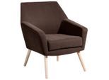Max Winzer , Braun , Textil , Buche , 67x81x71 cm , Goldenes M, Made in Europe ,