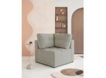 Mid.you , Grau , Textil , 91x94x91 cm , Made in EU ,