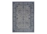Musterring , Blau, Grau, Hellgrau, Hellblau, Dunkelblau, Dunkelgrau , Textil , Abstraktes , rechteckig , 65x130 cm , Care & Fair , für Fußbodenheizung geeignet, rutschfest, in verschiedenen Größen erhältlich, für Hausstauballergiker geeignet, lichtunempfindlich, antistatisch, pflegeleicht, strapazierfähig, reißfest , Teppiche & Böden, Teppiche, Webteppiche
