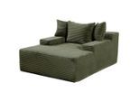 P & B , Grün , Textil , Füllung: Schaumstoff,Schaumstoff , 125x63x170 cm , Fsc, Bsci , Wohnzimmer, Sessel, Relaxsessel