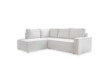 Mid.you , Beige , Textil , Füllung: Schaumstoff , Ottomane links, L-Form , 247x194 cm , Made in EU , Liegefunktion ,