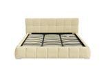 Livetastic , Beige , Metall, Holzwerkstoff , 1 Fächer , 16-Zonen , 208x90x228 cm , Lattenrost, gepolstertes Kopfteil, Kingsize,bewegliche Leistenlagerung, Federleisten mit Duokappen, Federleisten mit Triokappen, Fußteilverstellung mit Gasdruckfeder , Schlafzimmer, Betten, Polsterbetten