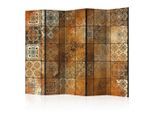 artgeist , Braun, Beige , Holz, Kunststoff, Textil , Kiefer , massiv , Abstraktes , 225x172x3 cm , Motiv auf Vorder- und Rückseite, Akustikschaumstoff ,