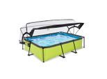 Exit Toys , Grün , Kunststoff , Uni , 200x65x300 cm , Pools & Wasserspaß, Pools, Aufstellpools, Frame-Pools