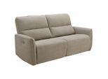 Livetastic , Beige , Holz, Metall, Textil , Kiefer , massiv, Sperrholz , 196x98x93 cm , Relaxfunktion, USB-Anschluss, USB-C-Anschluss , Wohnzimmer, Sofas & Couches, Sofas, 2er Sofas
