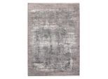 Musterring , Grau, Hellgrau, Dunkelgrau , Textil , Abstraktes , rechteckig , 160x230 cm , Care & Fair , für Fußbodenheizung geeignet, rutschfest, in verschiedenen Größen erhältlich, für Hausstauballergiker geeignet, lichtunempfindlich, antistatisch, pflegeleicht, strapazierfähig, reißfest ,