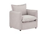 Livetastic , Beige , Textil , 120x82x98 cm , Made in EU , Esszimmer, Esszimmerstühle, Polsterstühle