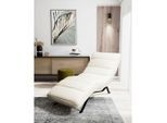 Livetastic , Weiß , Textil , 65x65-95x171 cm , Made in EU , Relaxfunktion, Rücken echt ,