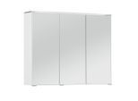 Möbelix , Weiß , Glas , 6 Fächer , 90x72x18 cm , TÜV-geprüft, Fsc, Made in Europe , Soft-Close-System ,