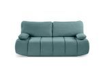 Mid.you , Minttürkis , Textil , Füllung: Polyurethan (PUR),Polyurethan (Pur) , 207x93x105 cm , Made in EU, FSC MIX ,
