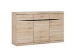 Modern Living , Holzwerkstoff , 3 Fächer , 3 Schublade(n) Schubladen , 150x92x40 cm , Kleinmöbel, Kommoden, Kommoden