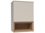 Vertico , Weiß, Eichefarben , Holzwerkstoff , 60x88x37 cm , Beimöbel erhältlich, hängend , Kleinmöbel, Hängeelemente