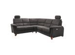 Livetastic , Anthrazit , Textil , Buche , Uni , L-Form , 241x238 cm , Made in EU , seitenverkehrt erhältlich, Rücken echt, Herz-Waage-Funktion, USB-C-Anschluss , Wohnzimmer, Sofas & Couches, Wohnlandschaften, Ecksofas